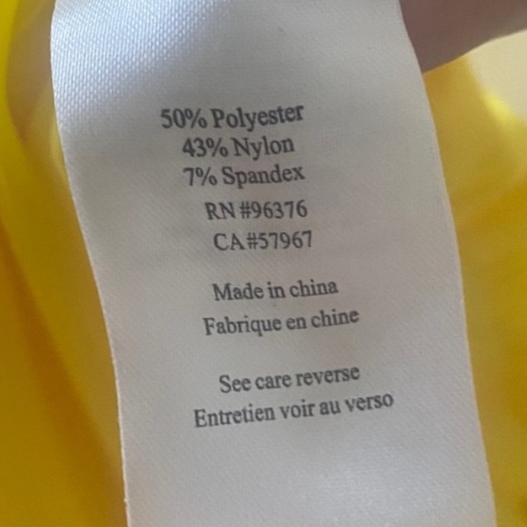 Samuel Dong Classic Bubble Dress - Yellow - Size Small - Picture 11 of 12